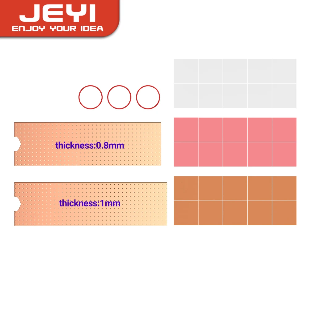 JEYI 구리 M.2 방열판, NVMe 2280 SSD 쿨러, 솔리드 스테이트 디스크 라디에이터, 노트북 데스크탑용 열 실 14,650원