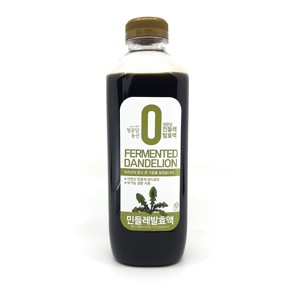 청운당농산 국산 흰민들레차 발효액 지리산 하얀 민들레즙 46,000원