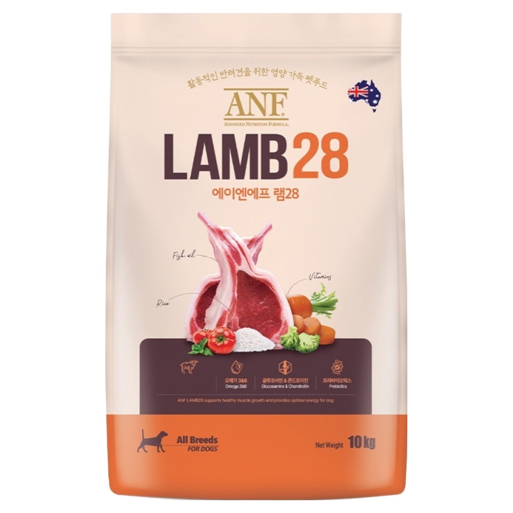 ANF 전연령 강아지 램28 건식사료, 양, 10kg, 1개 68,900원