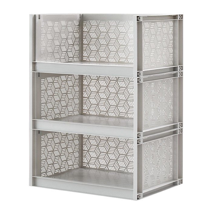 코멧 국내생산 적층형 3단 공간박스 9,990원