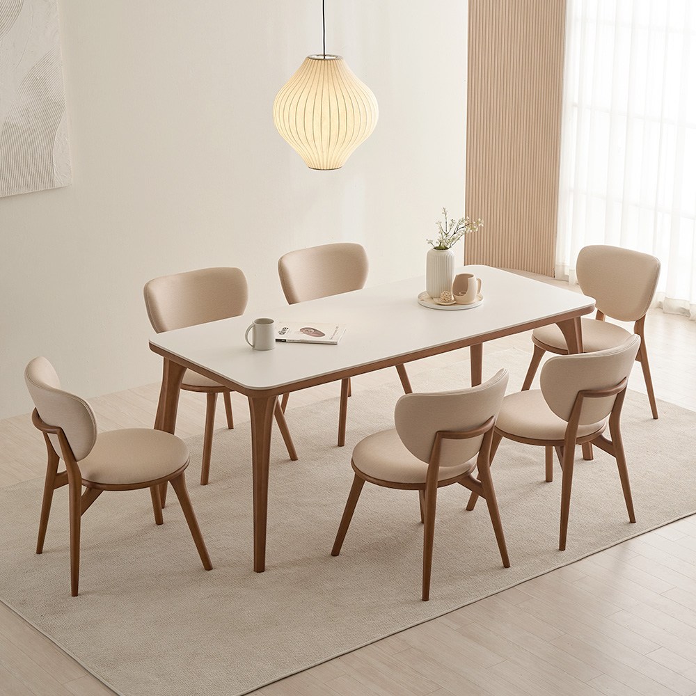 핀란디아 베른 포세린 세라믹 4인/6인 식탁세트 879,000원