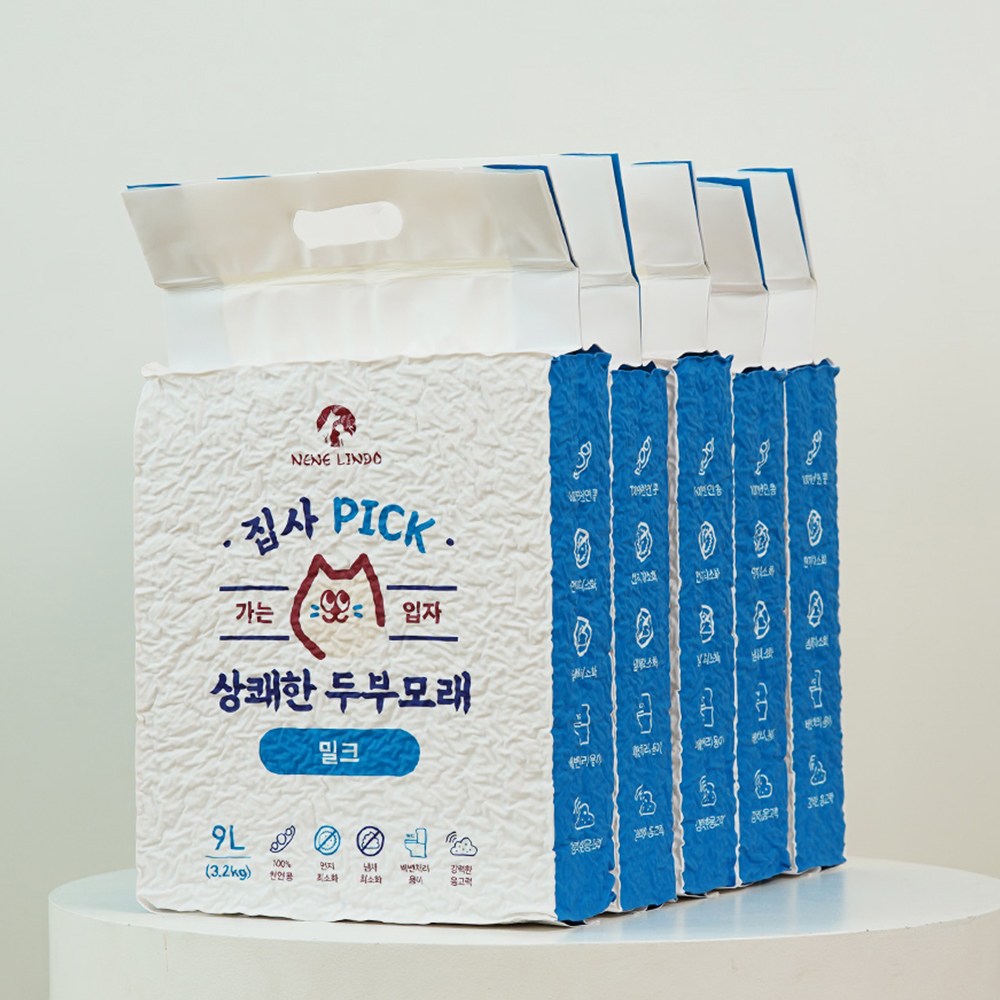 집사픽 상쾌한 고양이 두부모래 가는입자 18,800원