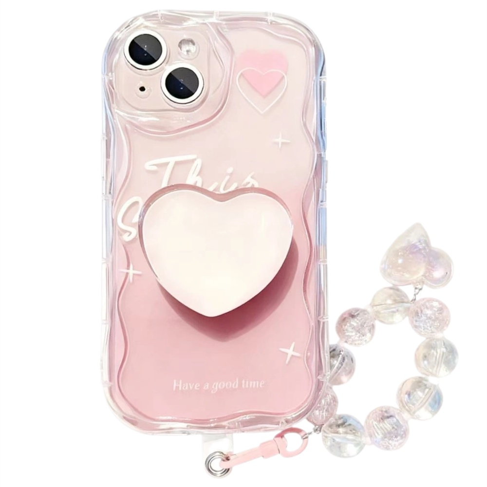 갤럭시 A06 A16 A26 A36 A56 A13 4G A13 5G A17 물결 웨이브 팔찌 하트 그립톡 세트 실리콘 케이스 D174 9,690원