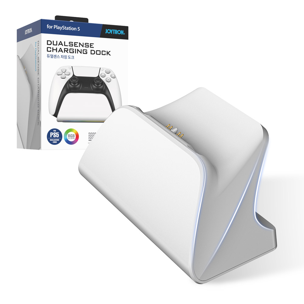 조이트론 PS5 무선 충전 싱글 거치대 듀얼센스 차징도크 21,800원