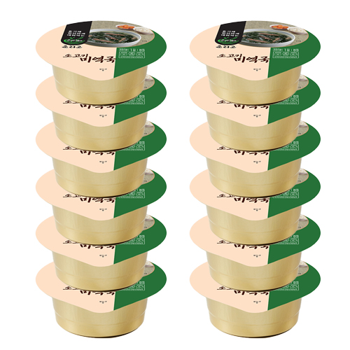 조리고 소고기미역국 12개, 12개, 350g 35,880원