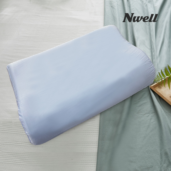 느웰 천연라텍스 굴곡형 슬림베개(디자인), 민트블루, 1개 24,800원