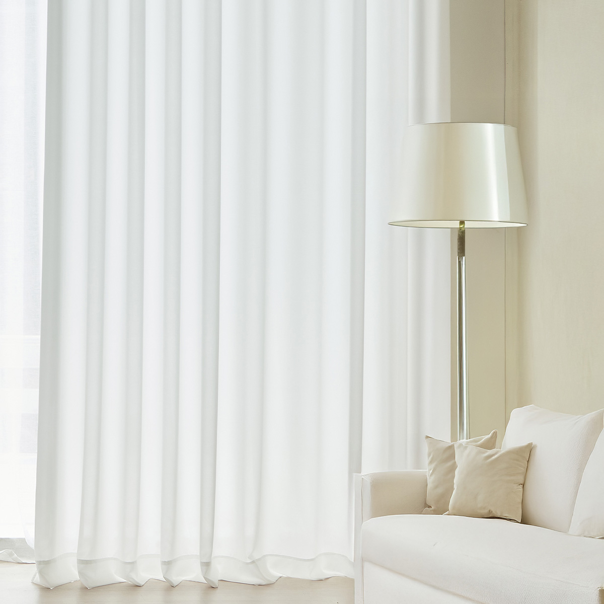 스마일윈도 엘리시아 비침없는 쉬폰 커튼 40,800원