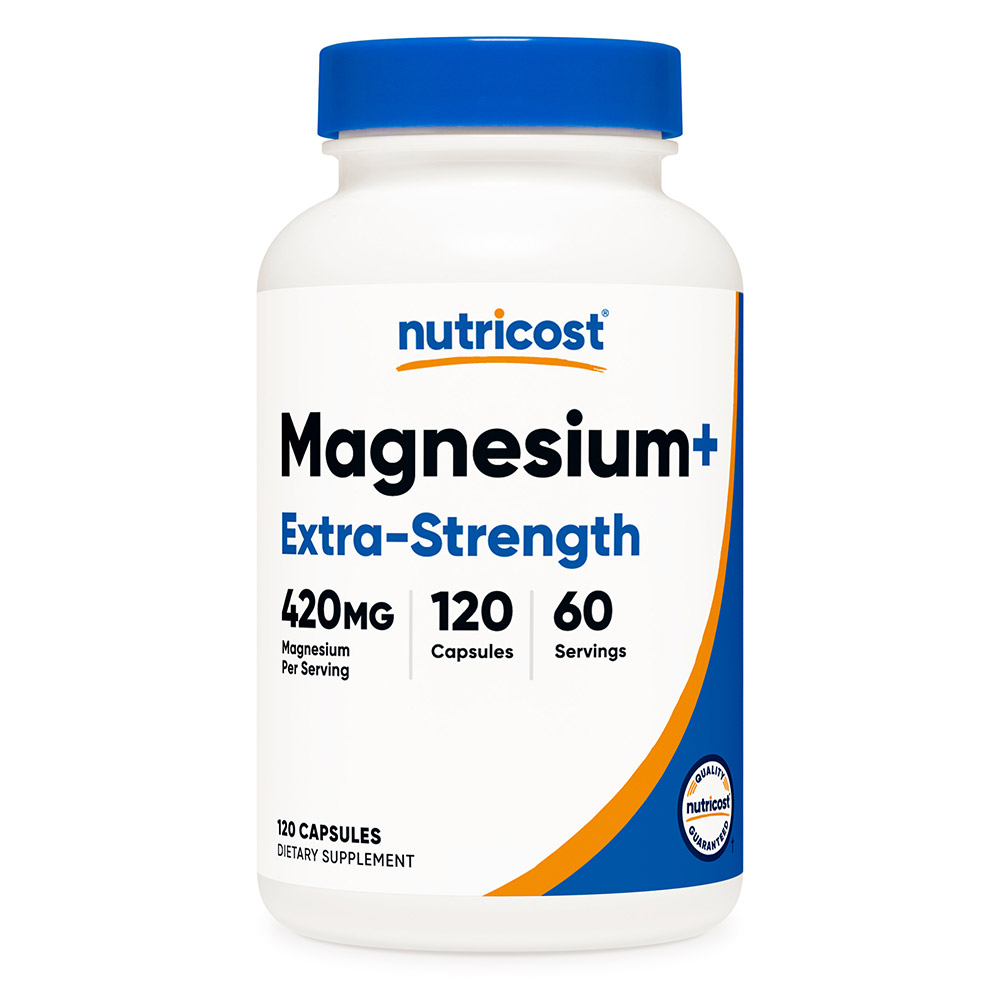 뉴트리코스트 마그네슘 엑스트라 스트렝스 420mg 120캡슐 1병, 1개, 120정 20,900원