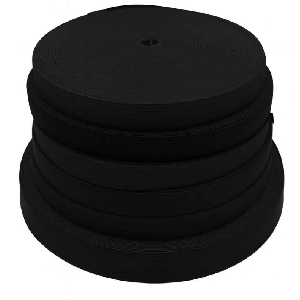 고무밴드 허리끈밴드 너비 5cm 40M 1롤, 1개, 블랙 16,390원