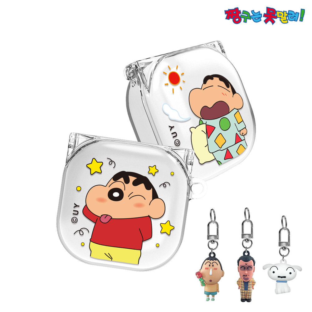 삼성 버즈4 버즈4프로 짱구는 못말려 클리어하드 케이스 17,800원