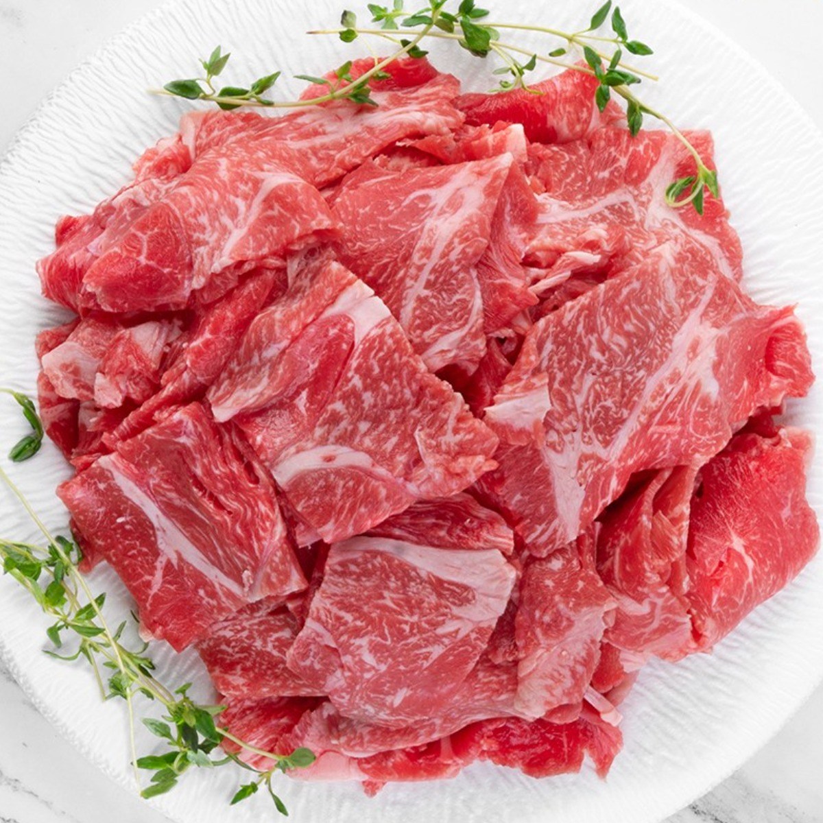 [농협안심한우] 1등급 한우 불고기용 1.2kg, 4개, 300g 62,400원