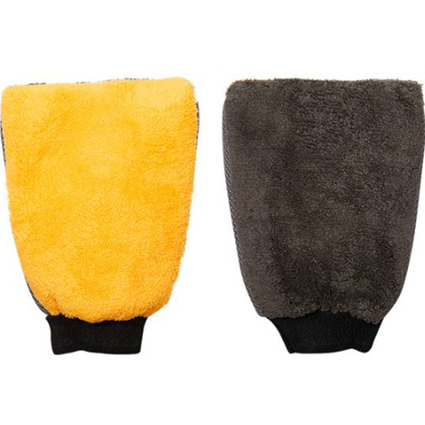 메이튼 스탠다드M 세차 워시 미트 극세사 장갑 양면 클린 워시 2개입, 오렌지 + 다크그레이, 1세트 10,900원