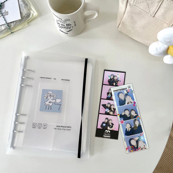 A5 6공 PP폴더 네컷앨범 밴딩 바인더 홀더 콜렉트북 3,320원