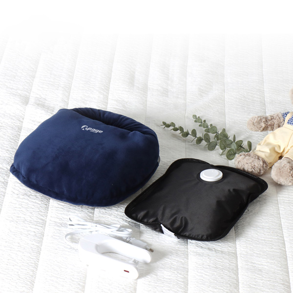 케이페이지 무선 발찜질기 온수 발온열기 찜질 전기 전기찔질팩 발목, 그레이 42,500원