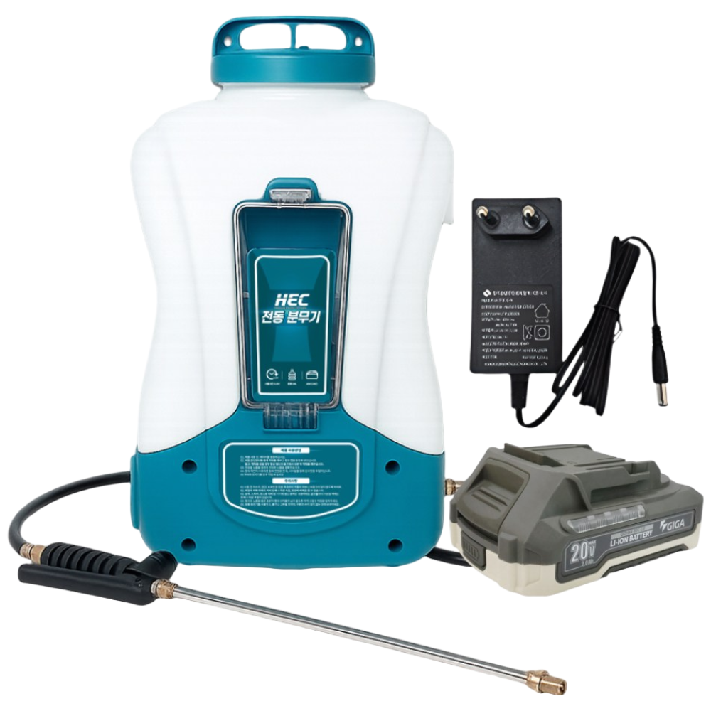 기가 충전식 전동 분무기 20리터 자동 압축 분무기 농약살포기 제초제 살포기 F-20MA 179,000원