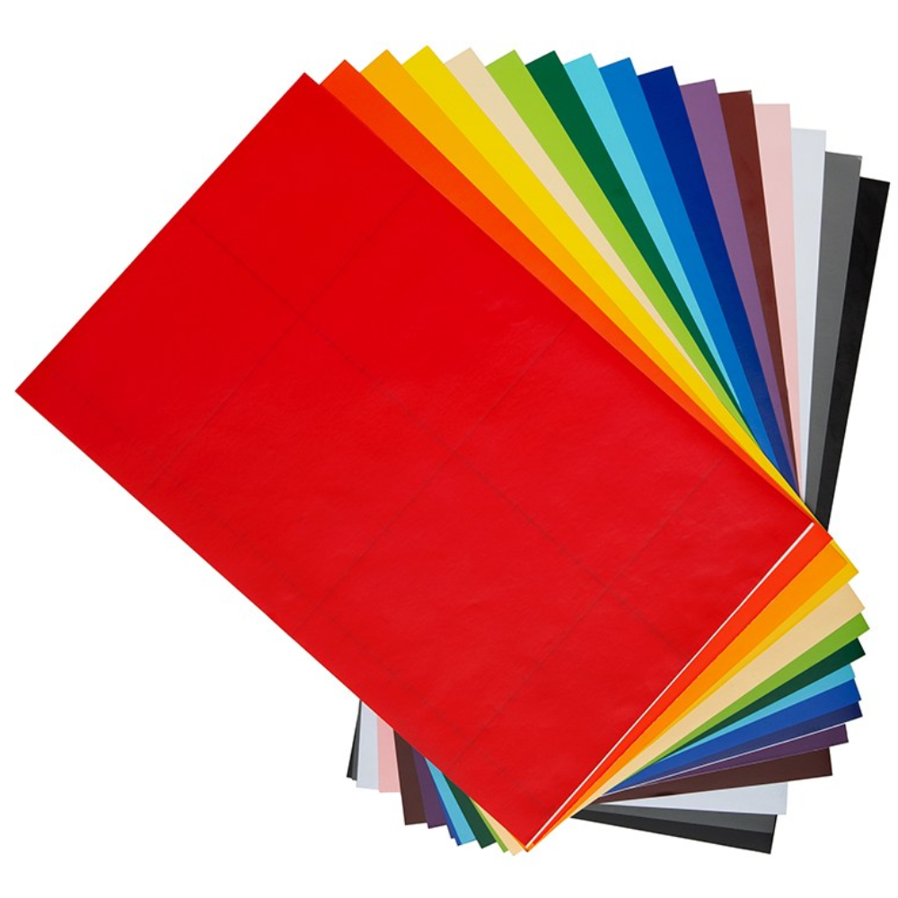 접착 단색 칼라시트지 유광 무광 A4 (33cmx21cm) 낱장, 초록 550원