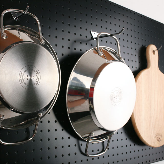 타공판닷컴 인테리어 원형 타공판 600 x 700 mm, 1개, 블랙 47,800원