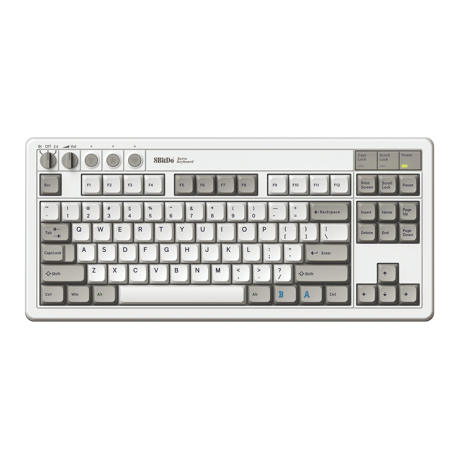 [국내정발] 8BitDo 레트로 키보드 Retro Mechanical Keyboard [M,N,C64,F] 129,000원