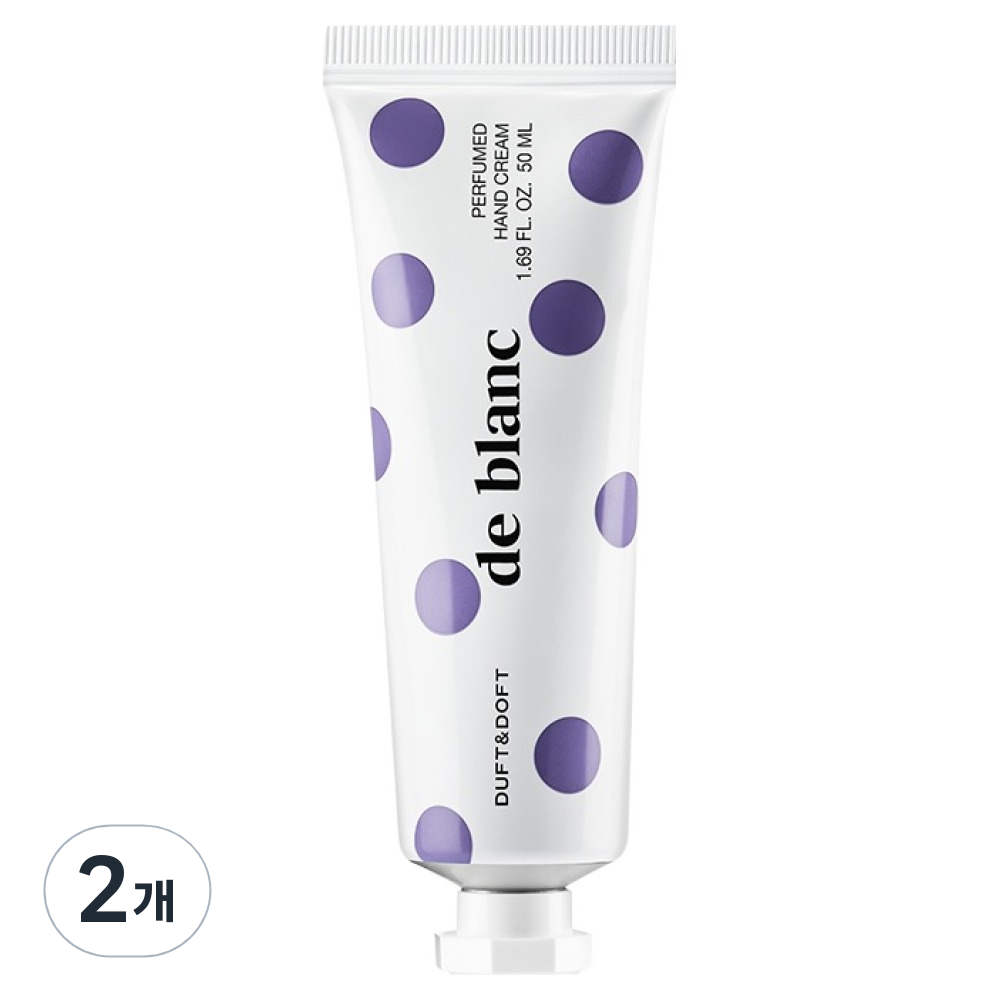 더프트앤도프트 니치 퍼퓸 핸드크림 드블랑, 50ml, 2개 9,800원