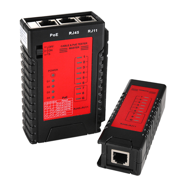 넥스트유 POE RJ45 RJ11 랜 케이블 테스터기 NEXT-478PT 28,600원