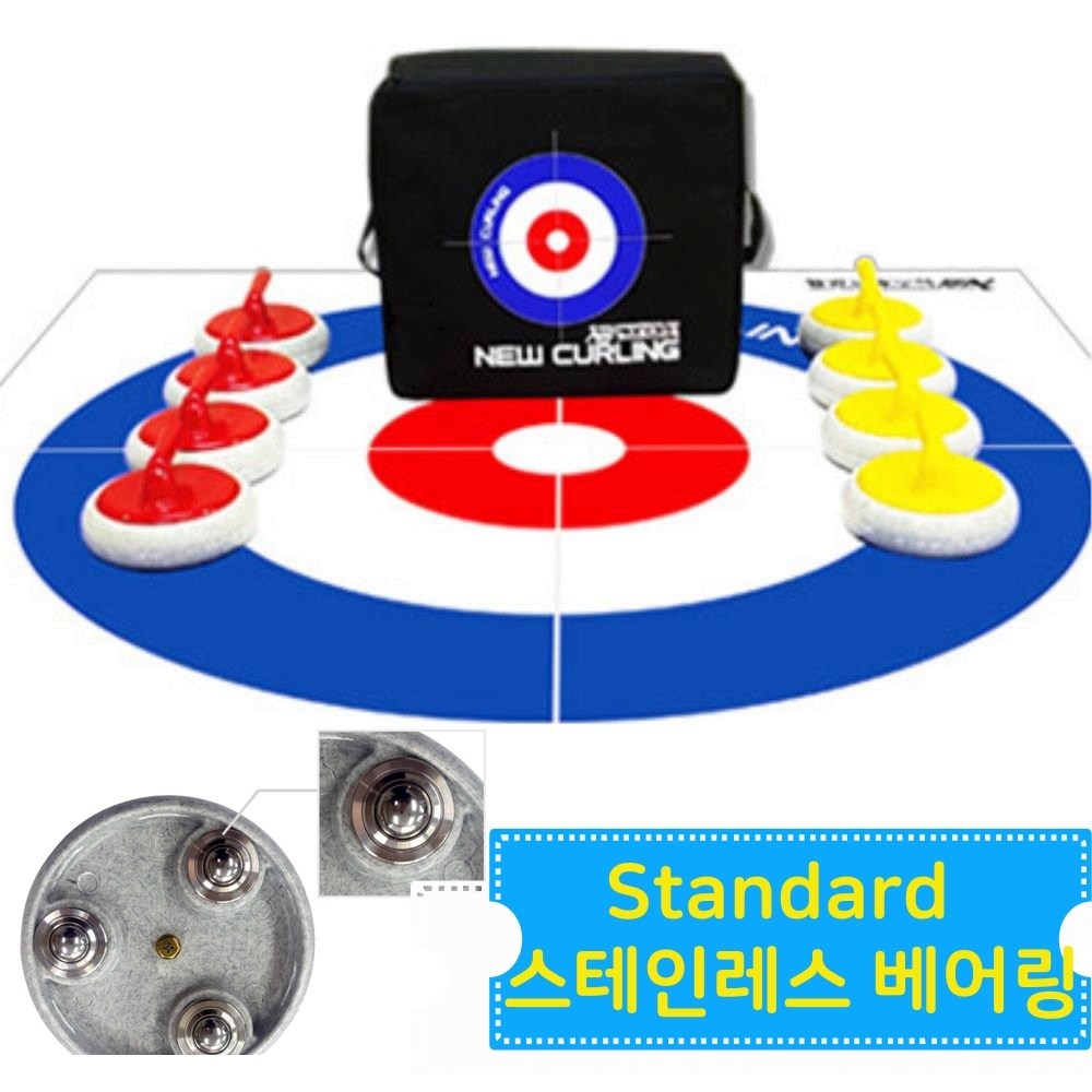 학교체육 뉴스포츠 플로어 컬링 스탠다드 스테인레스베어링 뉴컬링 풀세트 옥외 726,700원
