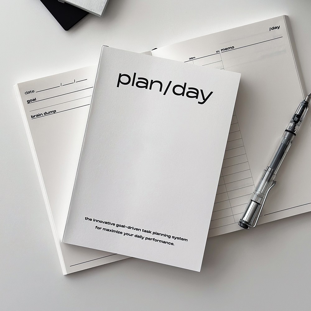 플랜퍼데이 데일리 플래너 스터디 업무 스케줄러 투두리스트 체크리스트 타임박스 계획표, 1개 14,900원
