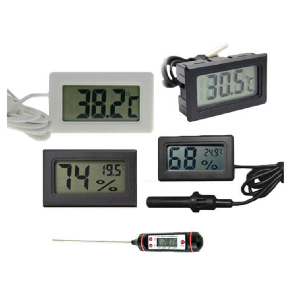 온습도계 실내외온도계 디지털온도계 냉장고온도계, 1개, 실내외온도계 블랙1M 4,080원