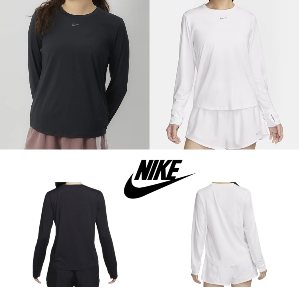 [국내매장판] 나이키 긴팔 원 클래식 여성 드라이 핏 피트니스 트레이닝 롱슬리브 탑 기능성 티 61,000원