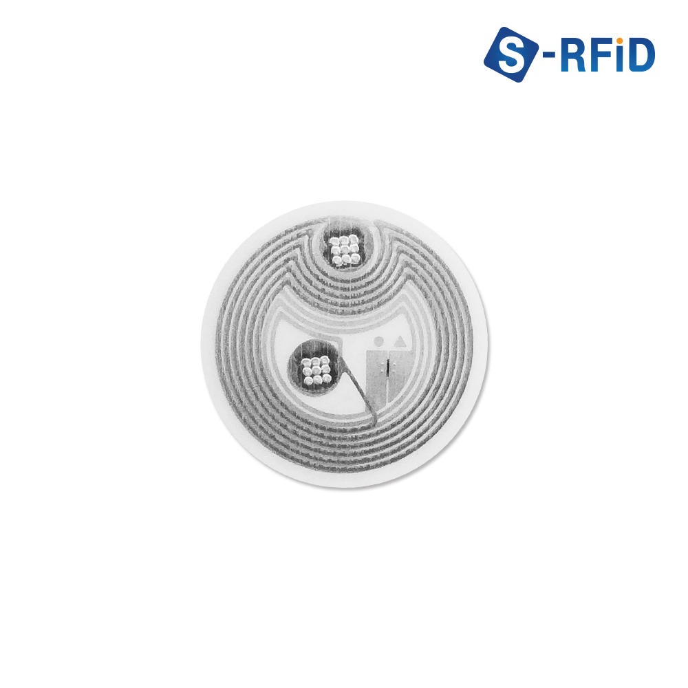 S-RFID NFC 태그 스티커 칩 라벨 카드 인쇄 제작, 1개, 12.원형 NFC 투명 스티커 태그(No.79) 430원