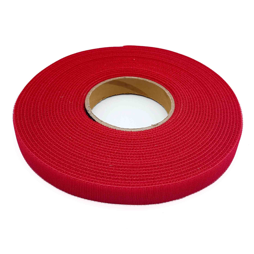 폭 2cm 국산 잘라쓰는 전선정리 암수한몸 양면벨크로타이 빨간색 일반형, 1개 124,000원