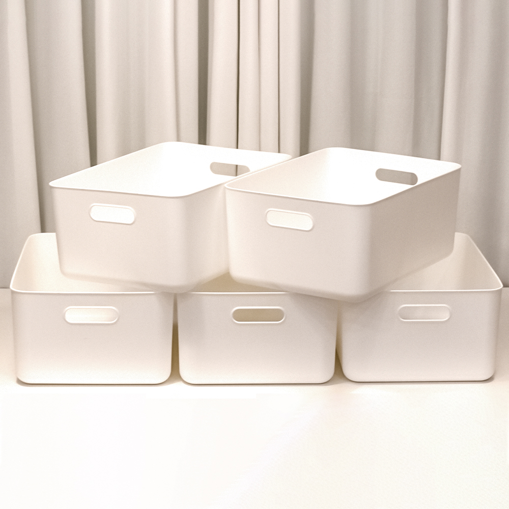 아임홈리빙 지니 팬트리 바스켓, 화이트, 5개 12,200원