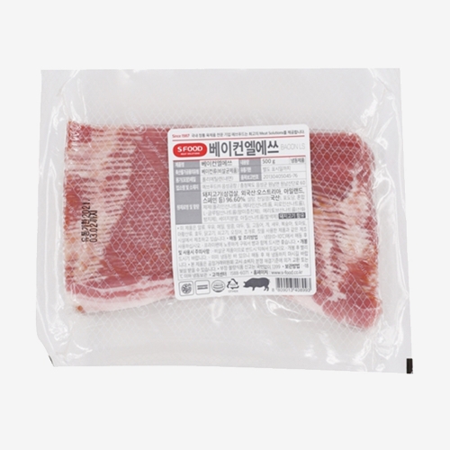 에쓰푸드 베이컨LS 저염베이컨 500g 냉동, 500g, 1개 10,600원