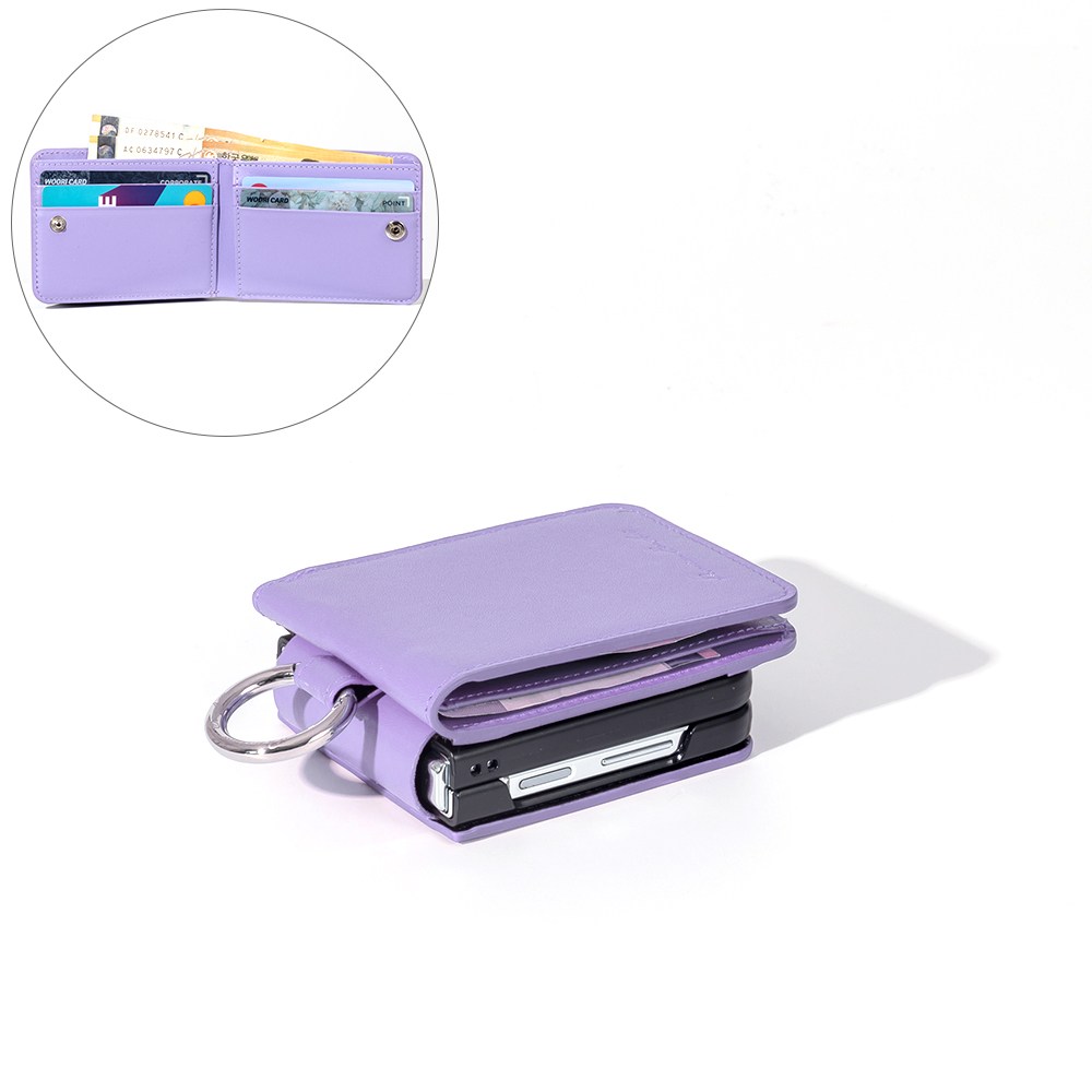 갤럭시 제트플립 지갑 케이스 천연가죽 비비지 DAVINCI BONATTI 57,500원