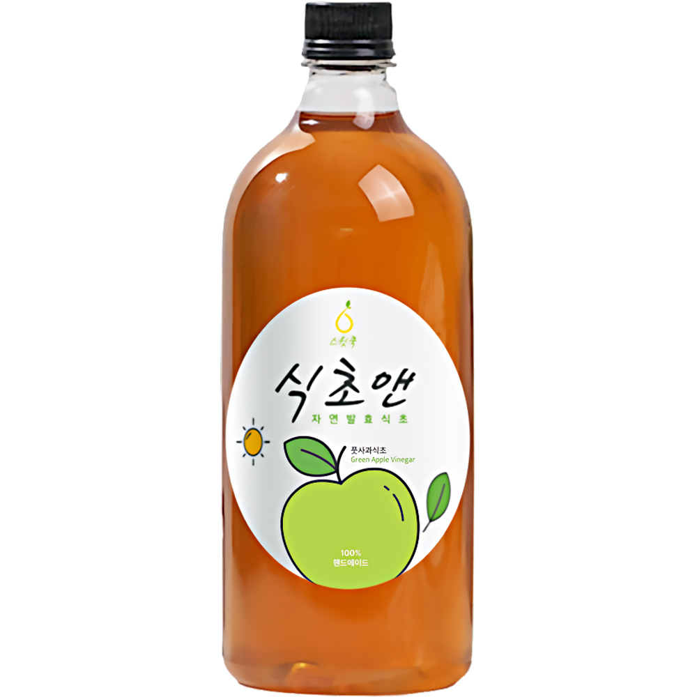스윗쿡 식초앤 천연 자연 발효 풋사과식초 수제100% 19,800원