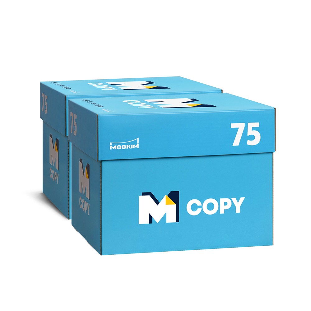 MCopy 복사용지 75g x 2500p, 5000개, A4 35,800원