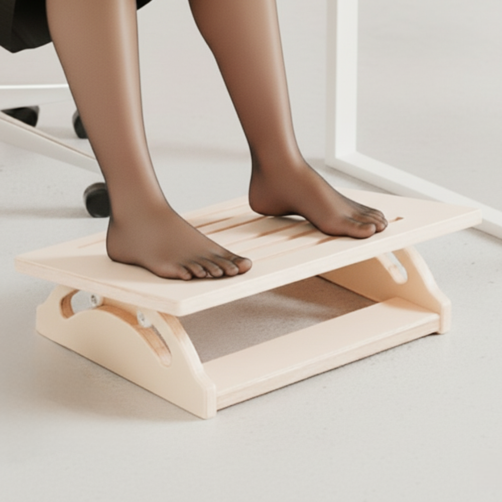 국내생산 원목 각도조절 와이드 책상 발받침대 57,900원