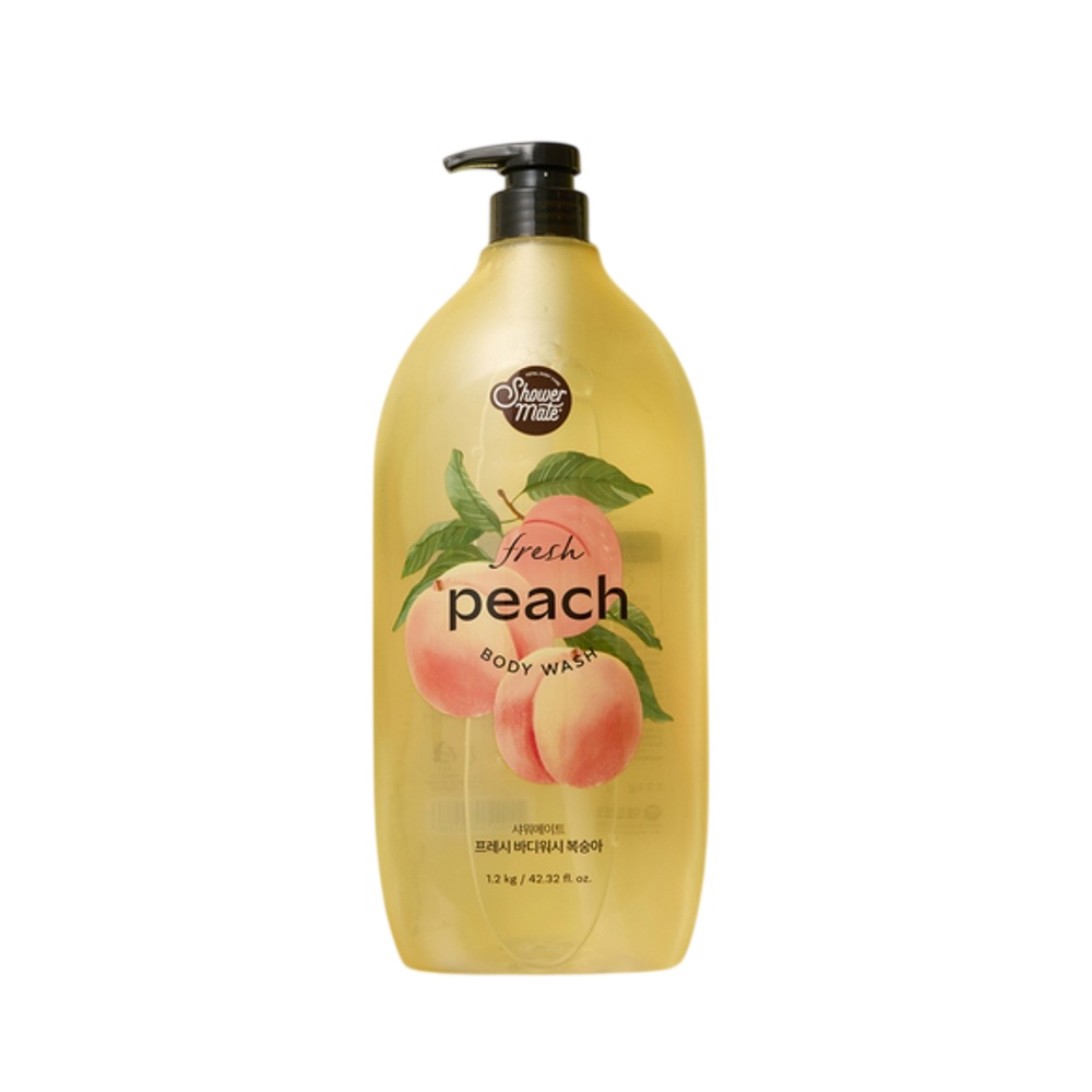 샤워메이트 복숭아 바디워시 과일향, 1.2kg, 2개 21,900원