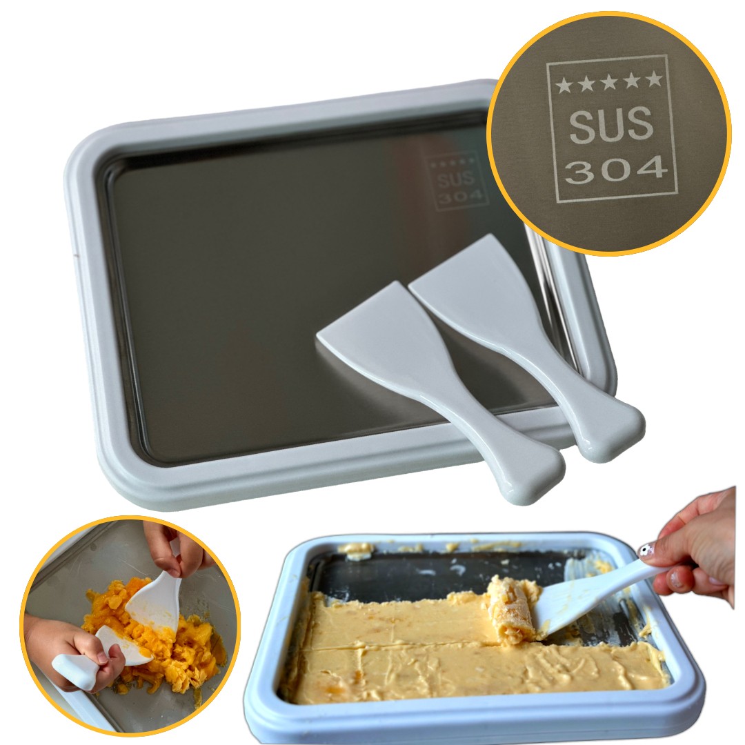 벨라또 304스테인리스 국내인증 철판 아이스크림 메이커, 1개, 화이트 24,000원