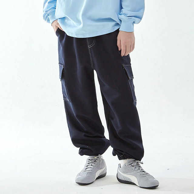 오실롯주니어 카고포인트 면 팬츠 D83 46,200원