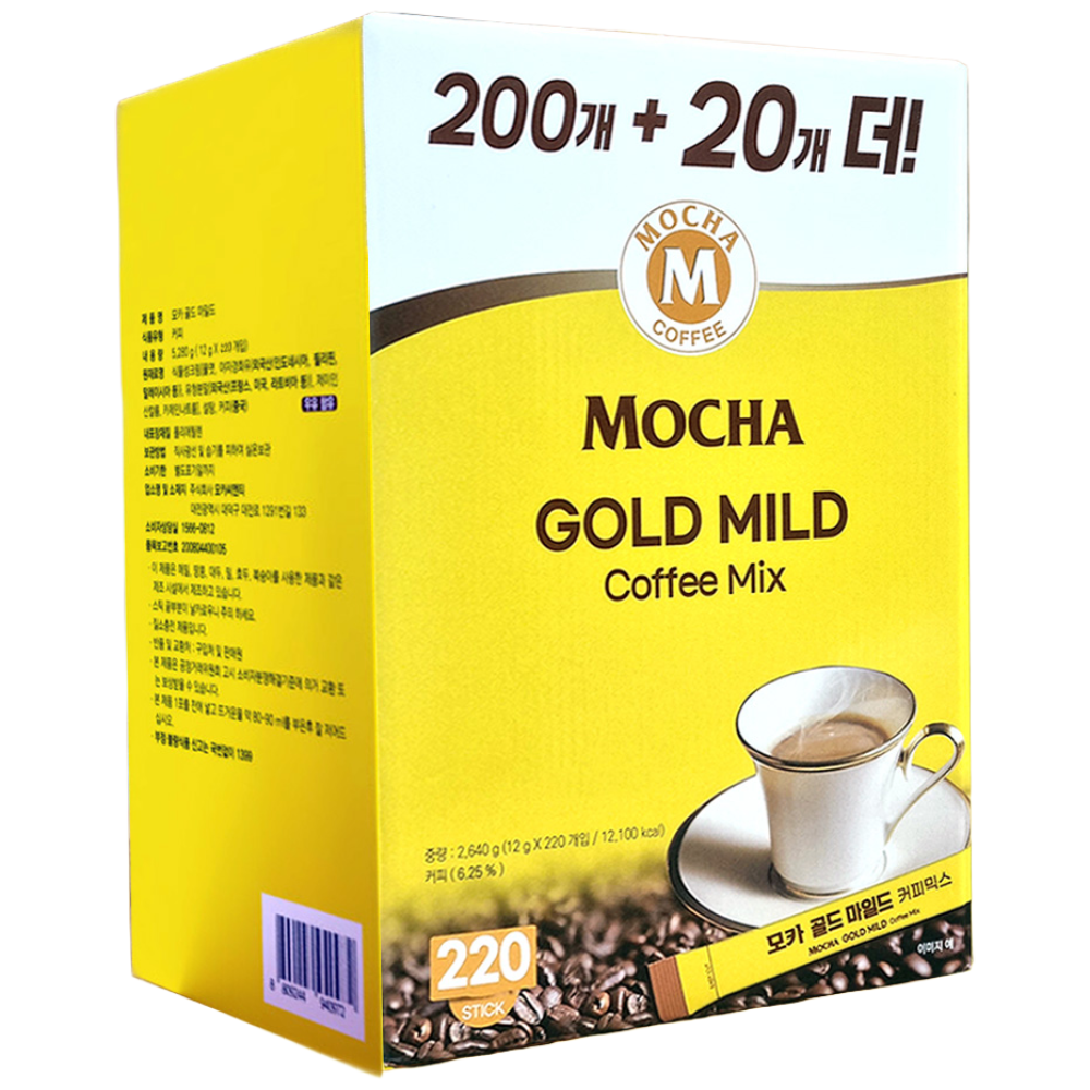 모카씨엔티 모카 골드 마일드 커피믹스, 12g, 1개, 220개입 29,900원