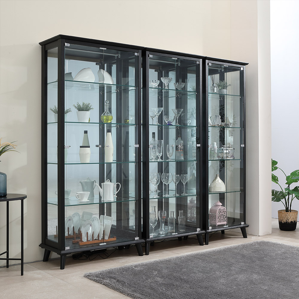 앤탑퍼니처 럭셔리 강화유리 장식장 4단/5단/조명설치선택가능 259,900원