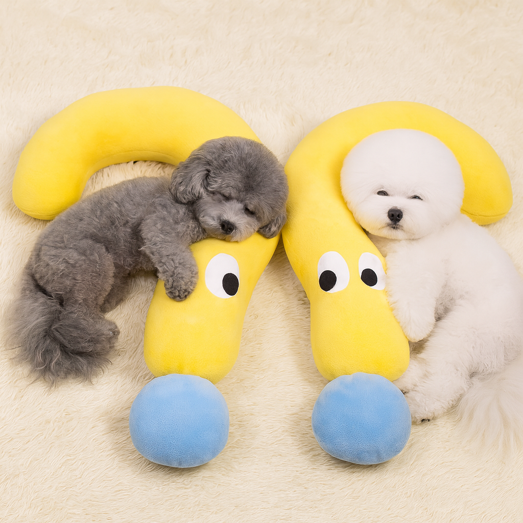 몽몽펫 강아지 고양이 구름 바디필로우 꿀잠 쿠션, 옐로우, 1개 13,200원