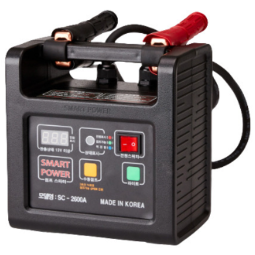 점프스타트 스마트파워 점프스타터 콘댄서형 10초충전 SC-2600A 12V 전용 긴급시동 705,000원