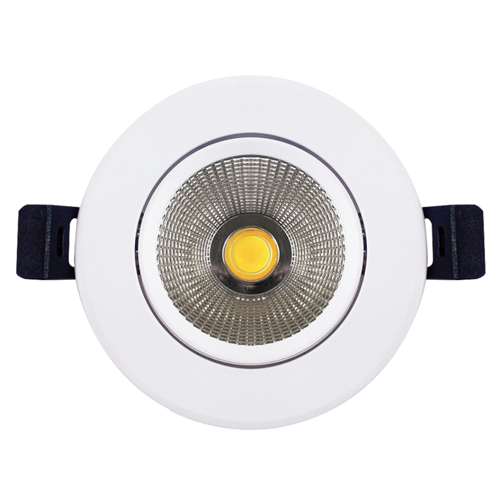 원하 DO 직회전 다운라이트 COB LED 6W 주백색 플리커프리, 화이트, 1개 8,810원