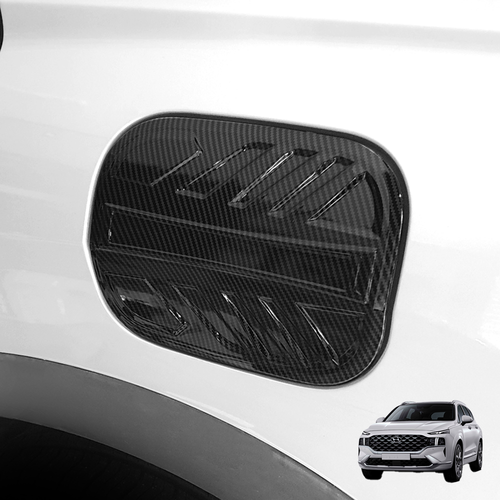 렉스탑 더뉴 싼타페 TM 주유구 커버 카본 몰딩, 주유구커버 15,000원