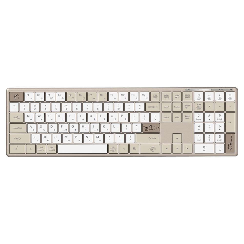 프리플로우 풀메탈 바디 초슬림 펜타그래프 키보드, 치즈냥, Archon UX Flat Max, 제조사축 49,900원