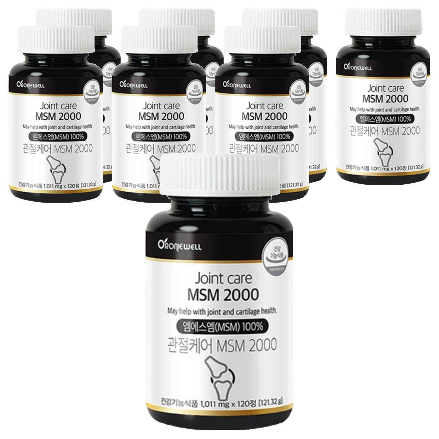 로니웰 관절케어 MSM 2000, 120정, 8개 75,460원