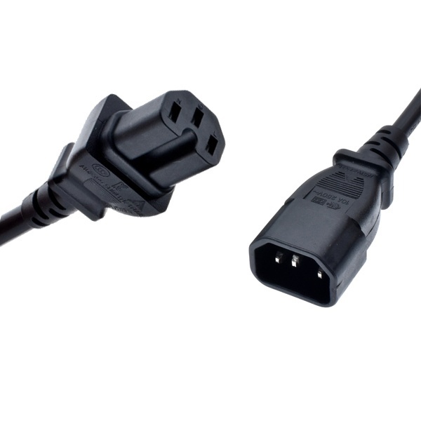 UBIQNET 유비큐넷 C15-C14 외산 전자제품 파워 연장 캡코드 전원 케이블 2M 16A 17,000원