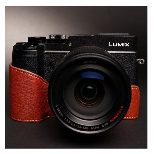 TP오리지널 하프케이스 TB02BR-GX8 Leather 브라운/골드스티치/속사 (파나소닉 DMC-GX8) 19,000원