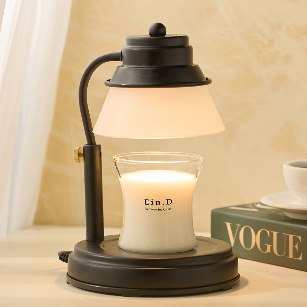 캔들백화점 국내산 매직 타이머 높이조절 불빛조절 캔들워머+소이 캔들 세트 38,200원